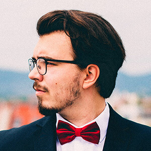 Porträt eines Studenten